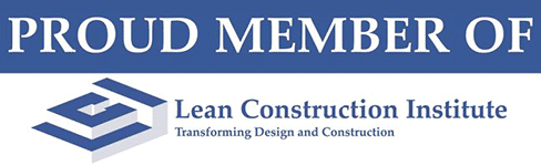 Proud member of Lean Construction Institute